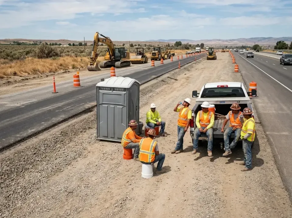 highway-road-construction-crew-007 — frequently asked questions, Porta Potty and Restroom Rentals in Turley, OK